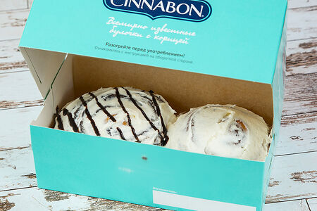 Набор Синнабон 2 булочки ассорти