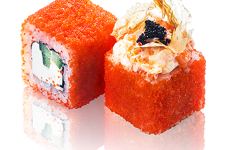 Ролл Тартар лосось-креветка