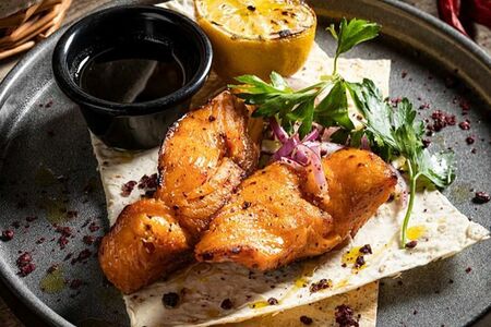 Шашлык из семги