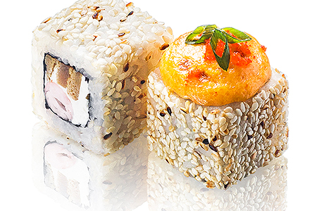 Ролл Запечённая мидия