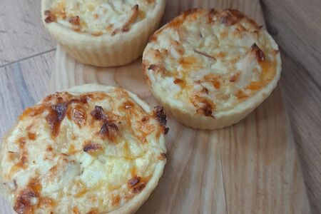 Мини-киш с курицей