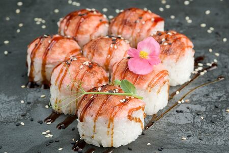 Запечённый ролл Барби