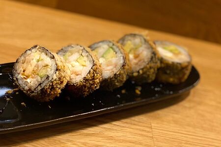 Ролл чиз креветка темпура