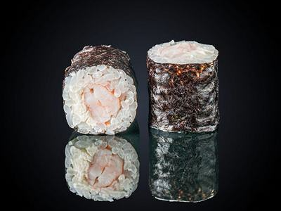 Мини-ролл с креветкой