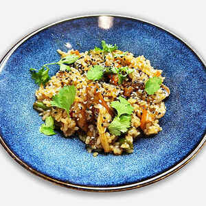 Рис с курочкой терияки