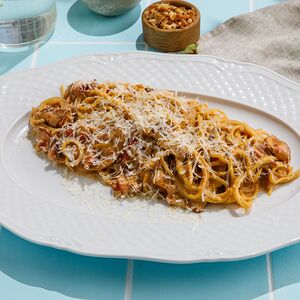 Карбонара с беконом