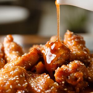 Крылышки в кисло-сладком корейском соусе