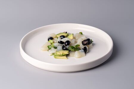 Севиче из морского гребешка