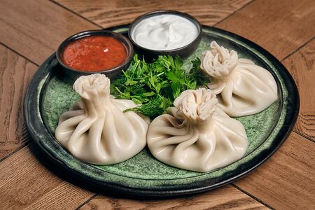 Хинкали с ягненком