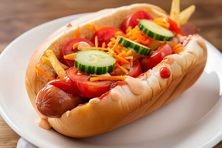 Хот-дог в булке