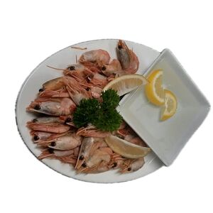 Креветки отварные