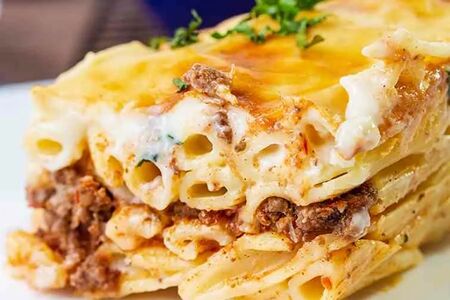 Макароны Бешамель