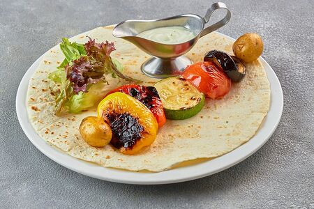 Овощи на мангале