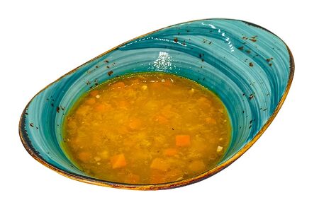 Суп гороховый с копченой колбасой