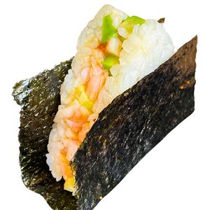 Онигири с креветкой