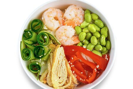 Поке с креветками