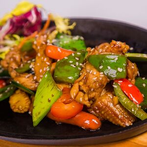 Тепан с курицей