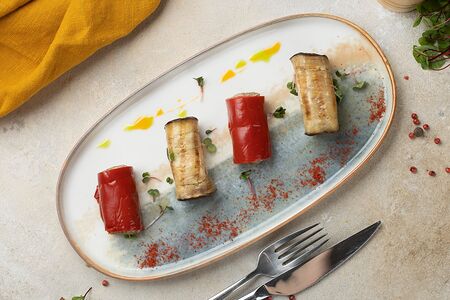 Рулетики ассорти с ореховой пастой