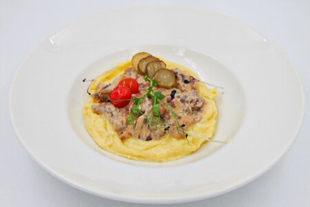 Бефстроганов из говядины