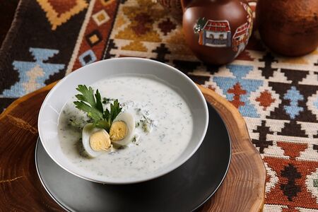 Окрошка на мацони