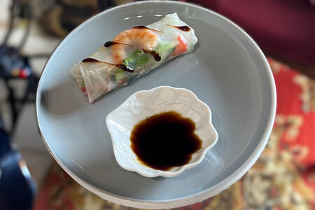 Спринг-ролл с креветкой