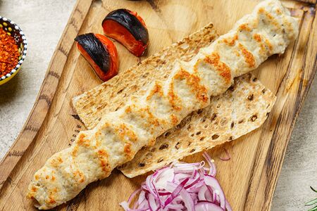 Люля-кебаб из индейки