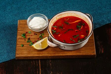 Солянка сборная мясная