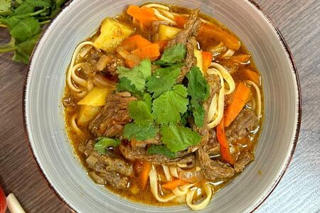 Лагман с говядиной