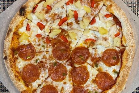 Пицца Дуэт Гавайская-Пепперони