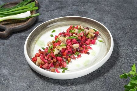 Винегрет с сибирскими груздями