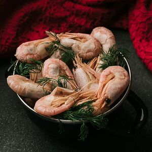 Креветки вареные
