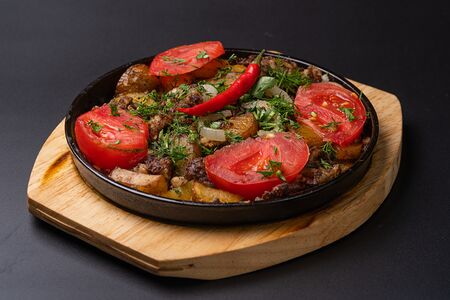 Жаркое с сохтой