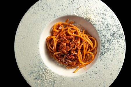 Букатини all'Amatriciana