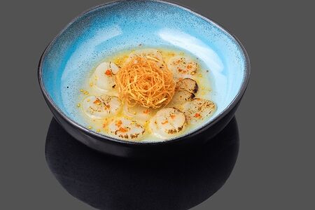 Фламбированные гребешки