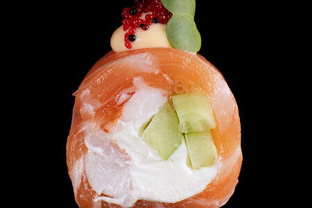 Сливочный лосось с креветкой