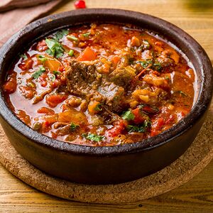 Чашушули с мясом