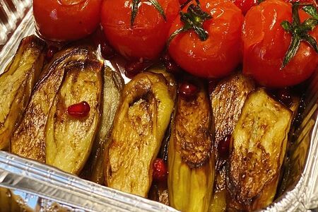 Баклажан на углях