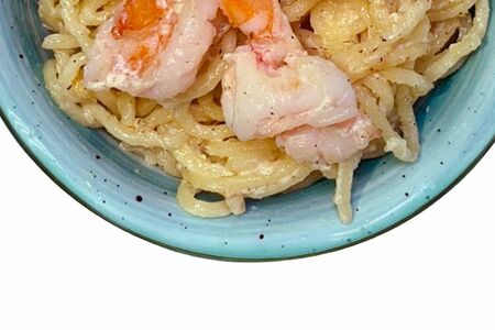 Паста с креветками