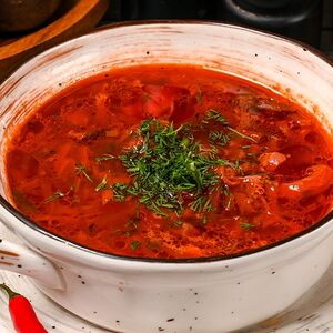 Борщ домашний