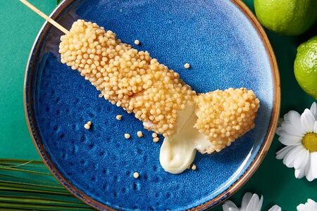 Корн-дог с моцареллой