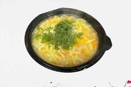 Лапша домашняя с кур. мясом