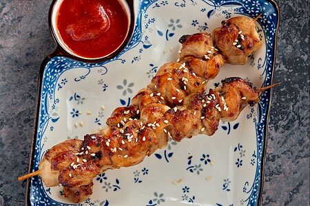 Куриные шашлычки