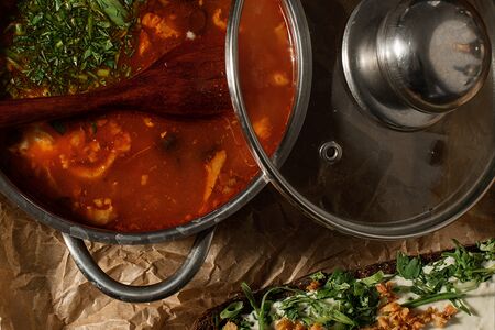 Горячий суп дня