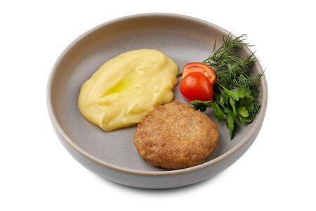 Котлетка cвинo-говяжья