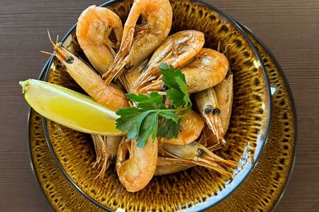 Креветки вареные 