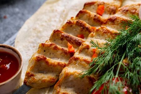 Люля-кебаб из курицы