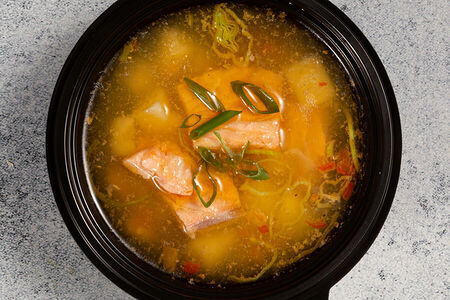 Уха из семги