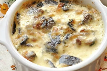 Жюльен куриный с грибами