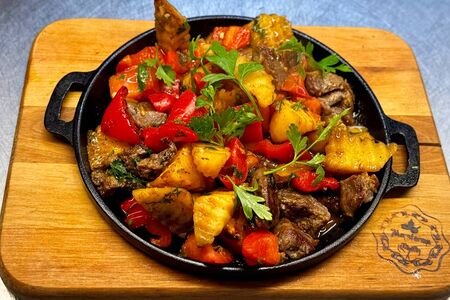 Жаркое с бараниной