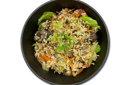 Вок рис овощи